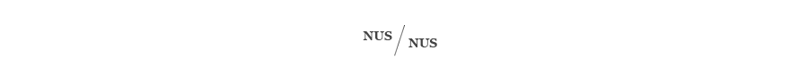 Nus/Nus